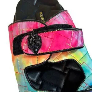 Kurt Geiger | Shoes | Rainbow Tie Dye Quilted Slides Nwot 